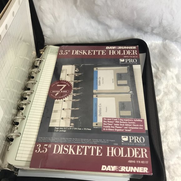 Franklin Covey Office Vintage Franklin Covey 365 Leather Ring Binder Poshmark